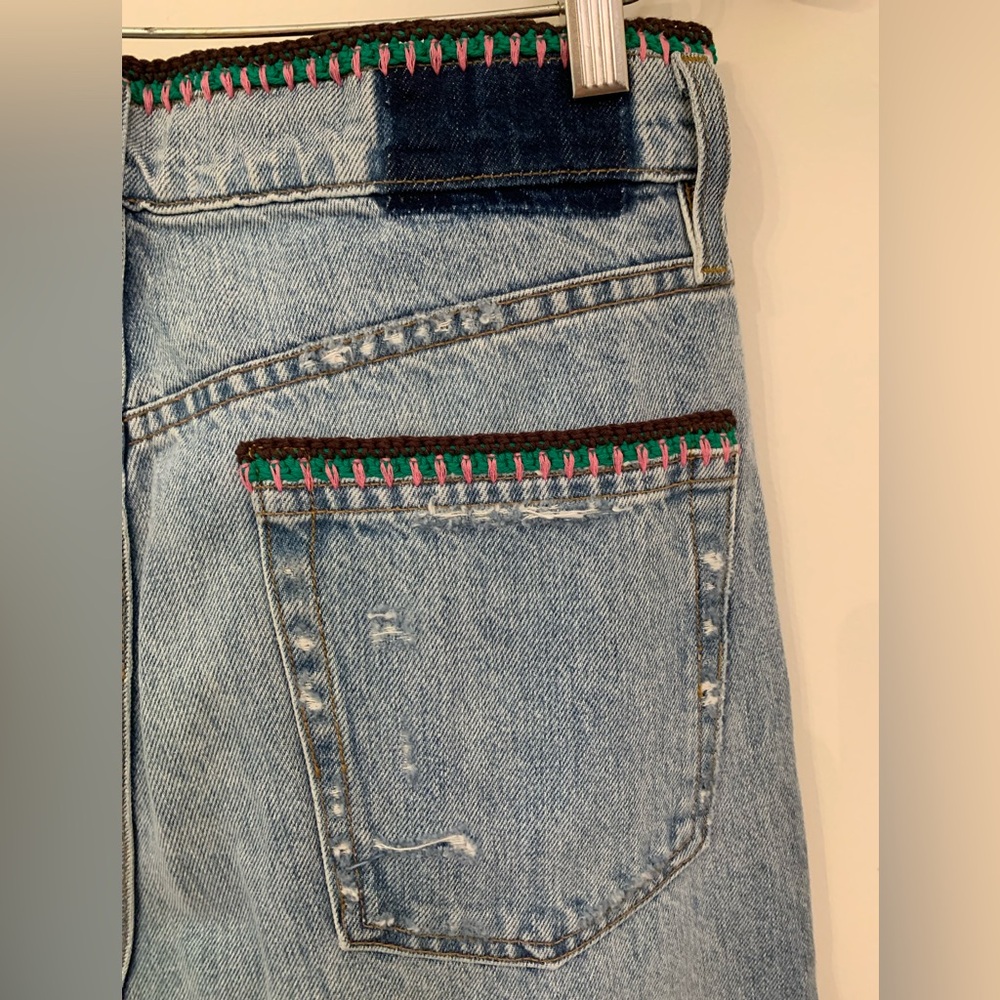 NEW frame Distressed Women Jeans - Picture 6 of 7